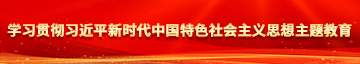 美女被男人的大鸡吧操小骚逼的网站学习贯彻习近平新时代中国特色社会主义思想主题教育